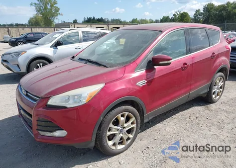 2013 Ford Escape Sel из США, поврежденный, VIN 1FMCU9H90DUD87345
